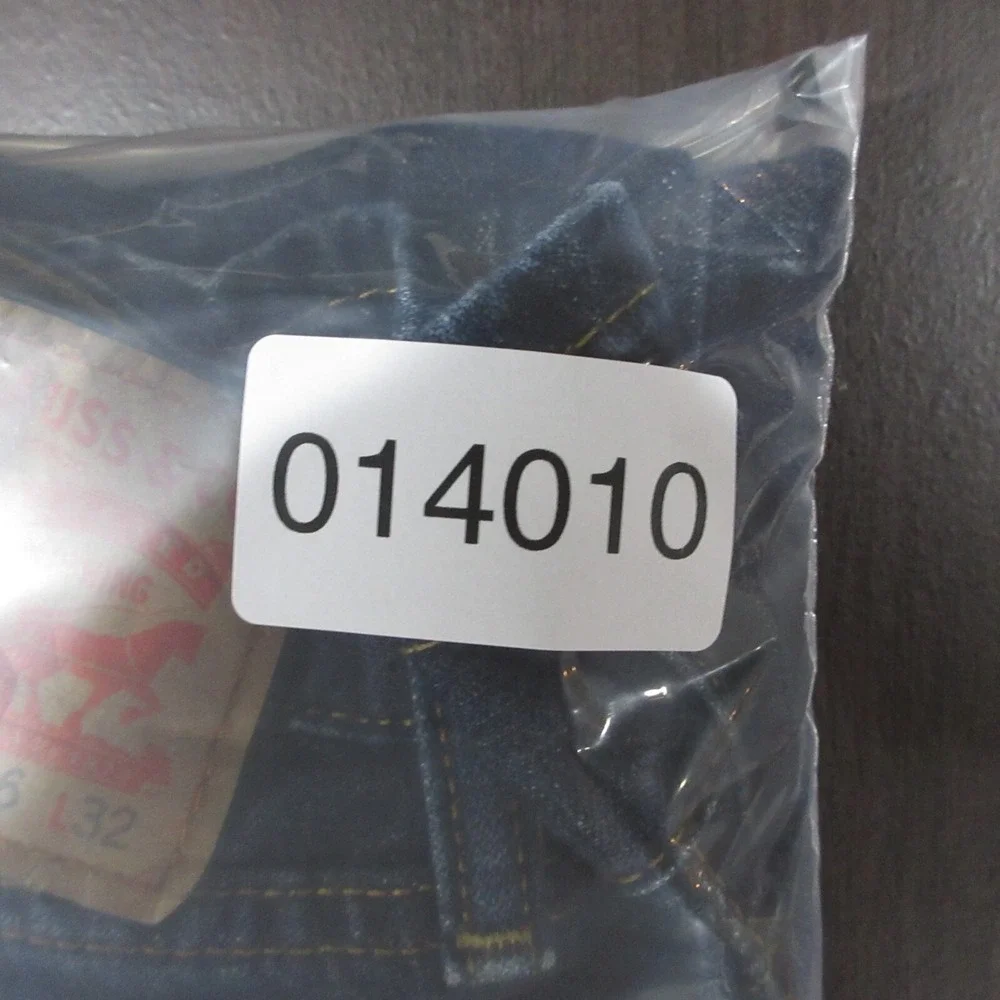 Levis Jeans Mens 36x32 Blue 514 Regular‎ Straight Whisker Faded Dark Denim Pants